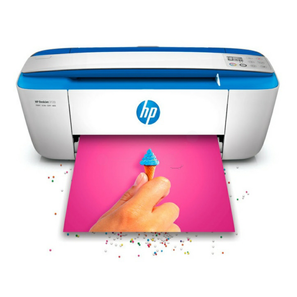 HP DeskJet 3720 blue Drucker